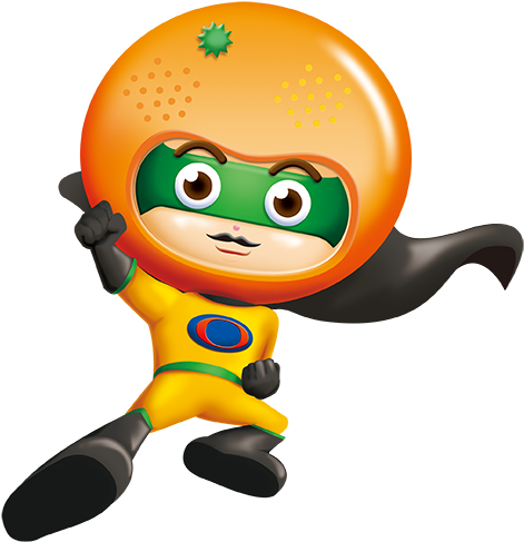Fruit Heroes - Clip Art (480x640)