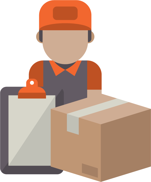 Advance Your Career With 1st Choice Delivery - Warehouse Worker Icon (601x725)