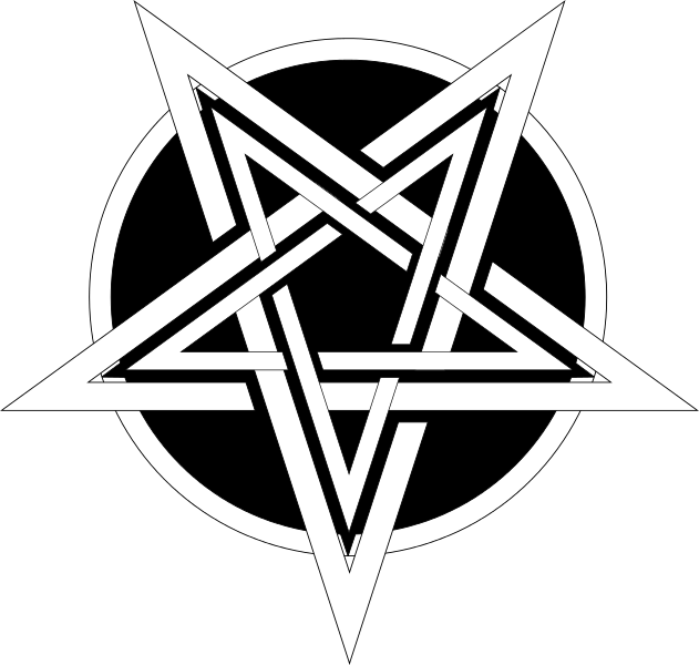 Symbols Temple Of Satan - Temple Of Satan By The Dark Lords 9781535179546 (paperback) (631x600)