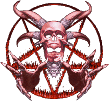 Pentagram Gif - Satan (449x359)