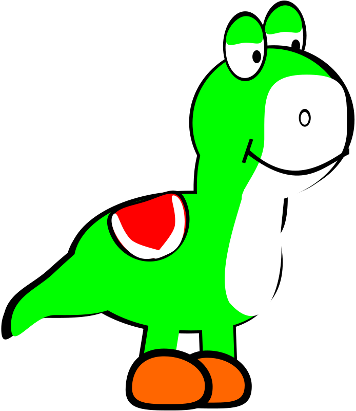 Free Y Clipart Download - Yoshi Png (694x800)