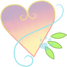 Pastel Heart Cutie Mark By Beadedwolf22-da4f14p By - Mlp Cutie Mark Heart (381x347)