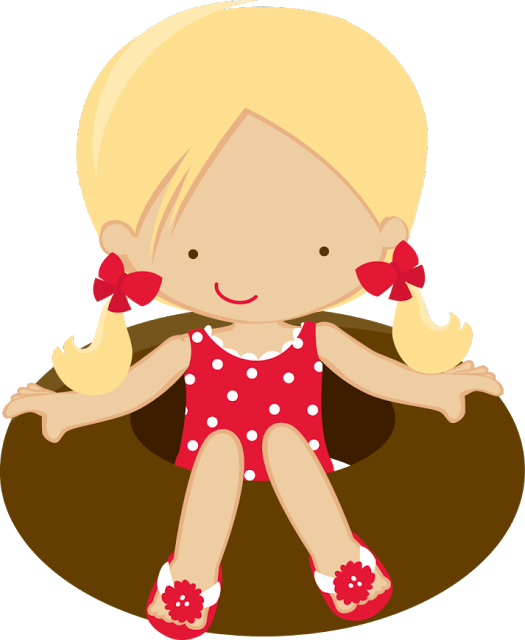 Praia * Piscina - Pool Girl Stripes Personalized Beach Towel (525x640)