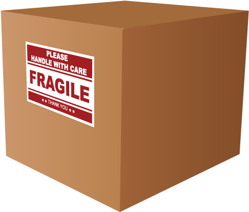 Stickers For Warehouse And Shipping - Perishable Cargo (500x500)