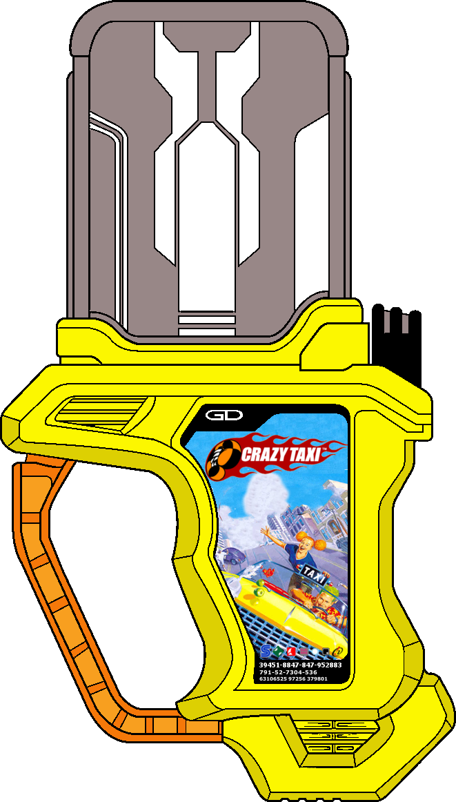 Crazy Taxi Gashat By Wizofwonders - Crazy Taxi: Prima's Official Strategy Guide (661x1162)