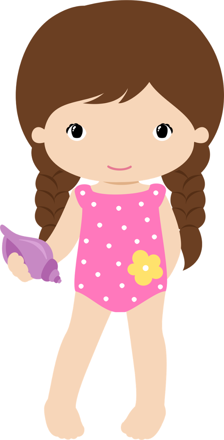Exibir Todas As Imagens Na Pasta Png - Pool Party Menina Png (719x1408)
