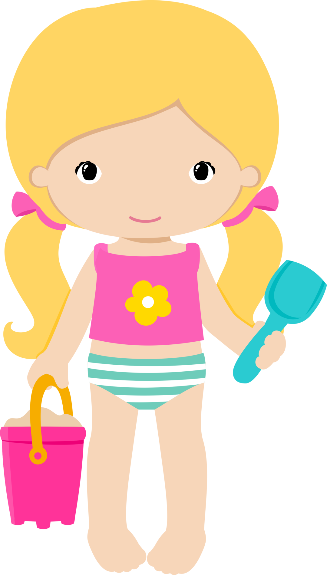 Praia * Piscina - Menina Pool Party Png (1080x1900)