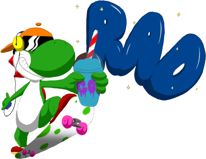 Paleona 242 56 Rad Yoshi By Criticalhitsam - Yoshi 90's (800x600)