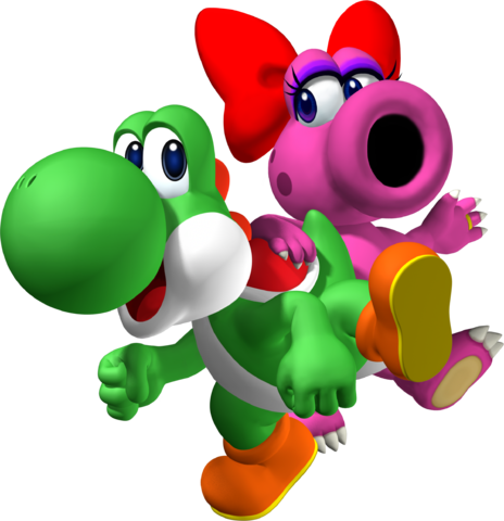 Mario Game Png - Birdo Mario (464x480)