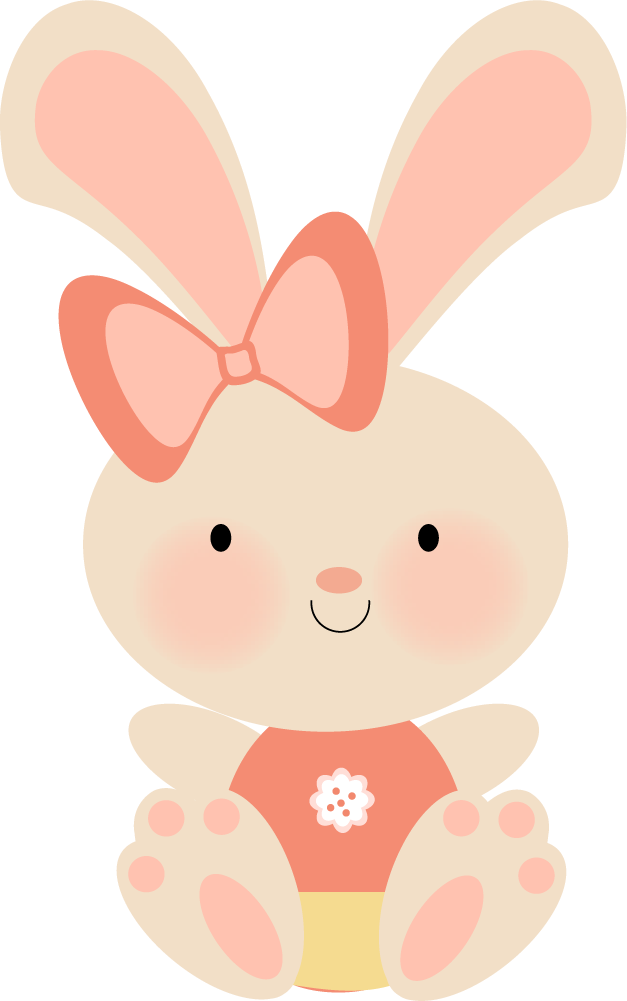 Bunny - Desenho Cute Rabo De Coelho Png (627x1001)