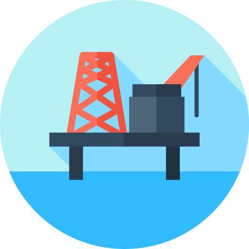 Oil Platform Free Icon - Png Oil Platform Icon (512x512)