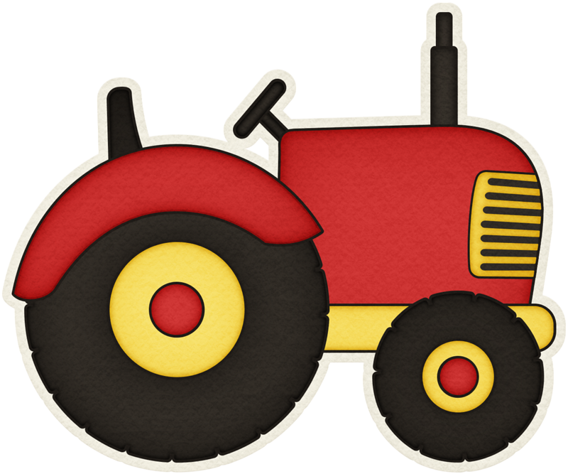 Tractor For The Farm - Tractor Clipart Png (800x667)