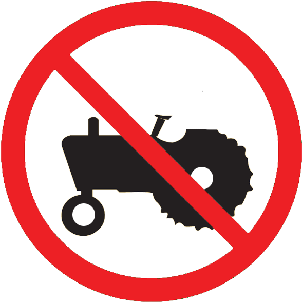 No Motorcycle Sign Png (600x609)