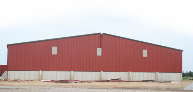 Fiber By Products Warehouse Building Goshen Indiana - Barn (640x306)