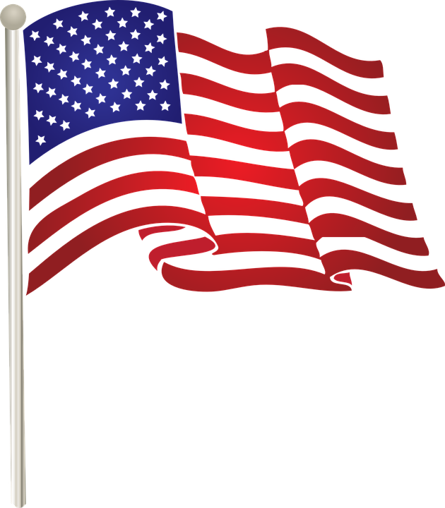 Usa Flag Clipart - American Flag Clip Art (630x720)