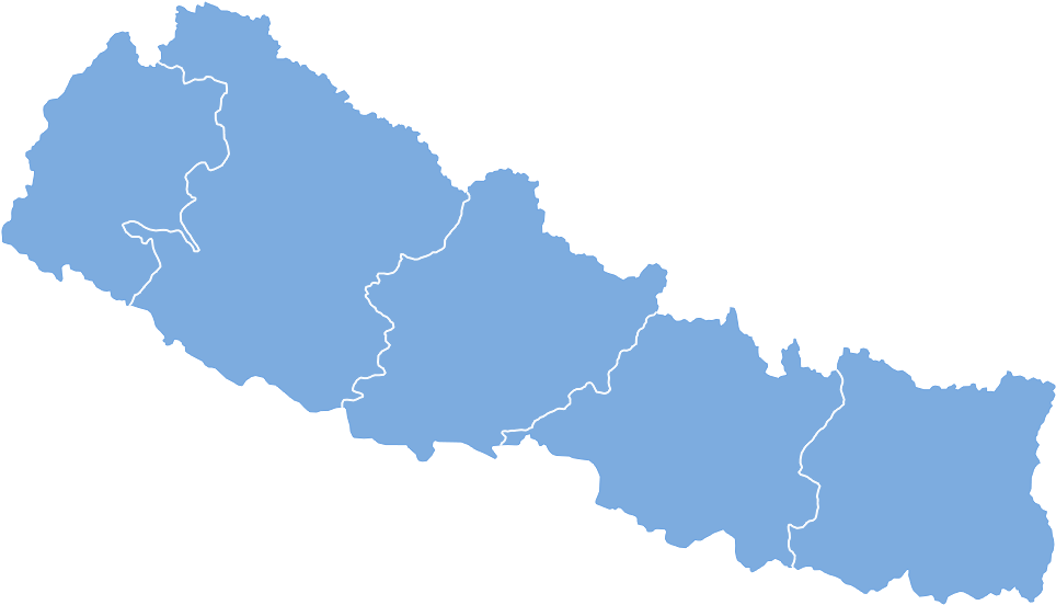 Map Of Nepal With 7 States (1000x589)