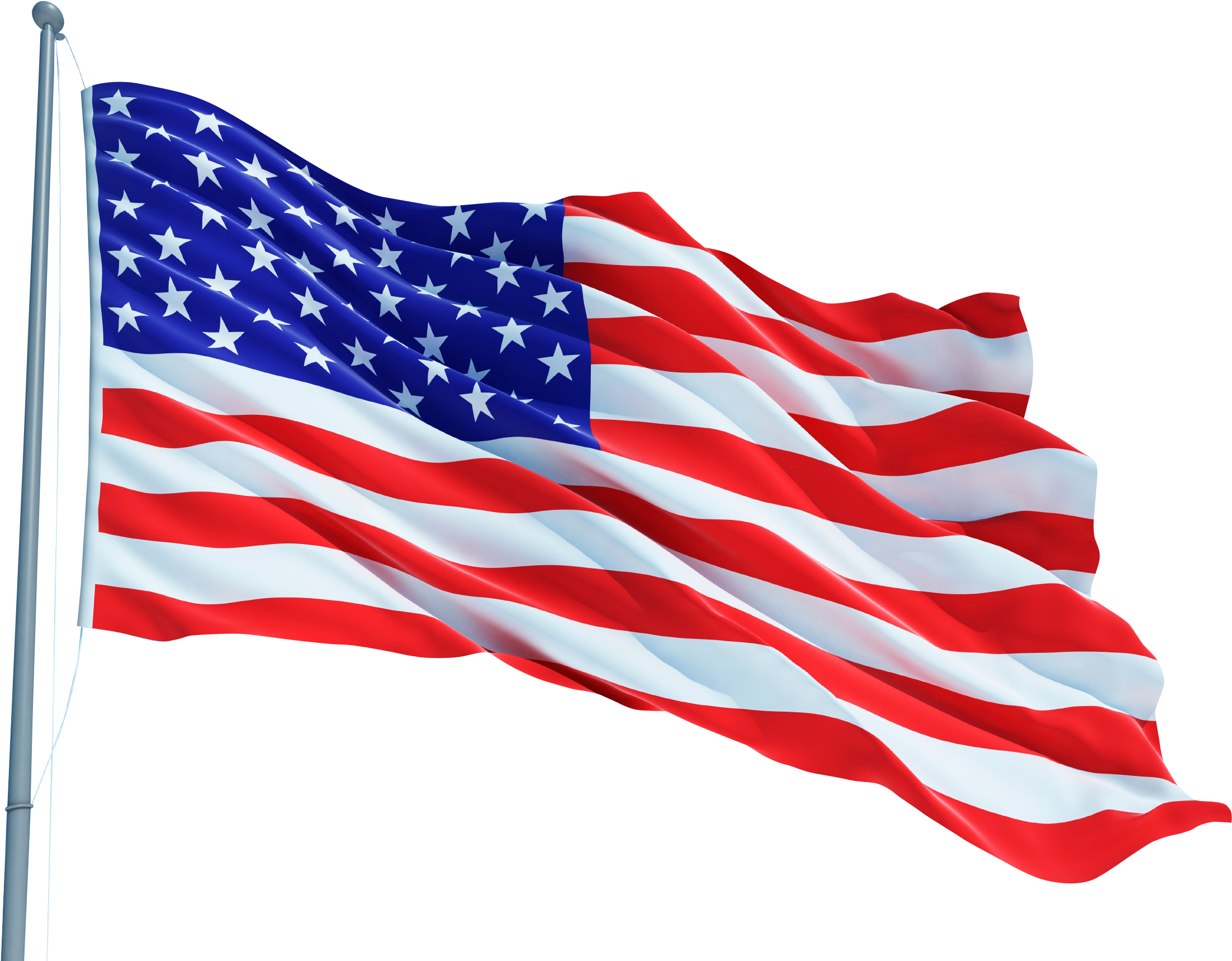 Sydney Wolfe Photo - Png Transparent American Flag (2611x1808)