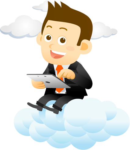 Accounting Made Easy - Business Character Png (427x493)