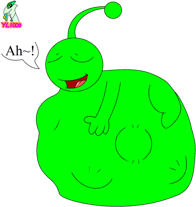 [at] Yuki's Full Belly By Yoshilover1000 - Cartoon (925x864)