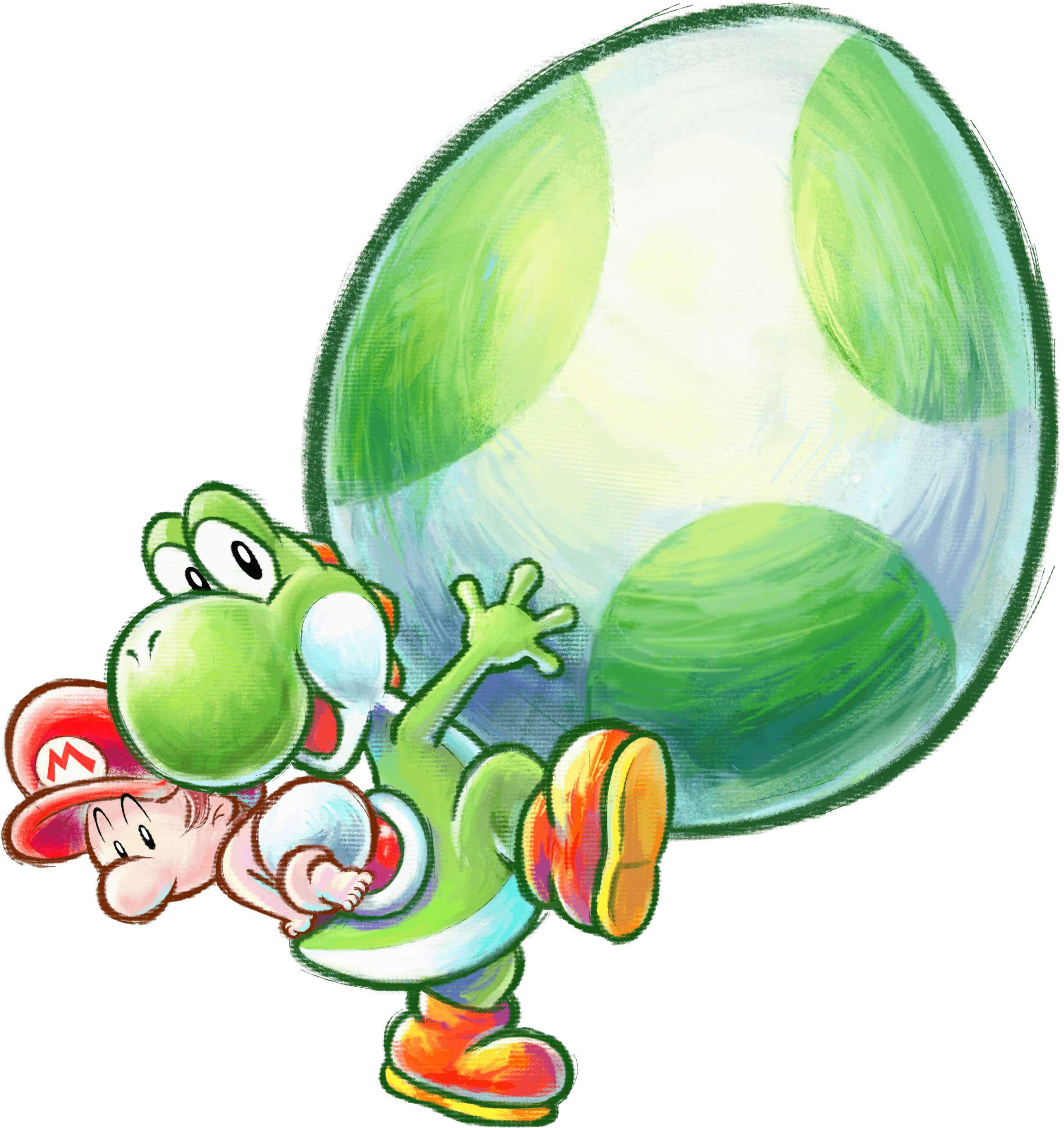 Yoshis New Island Game 3ds (2358x2500)