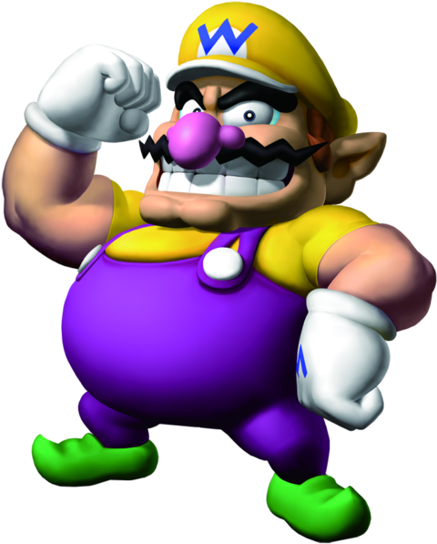 Mario Bros Wario (488x600)