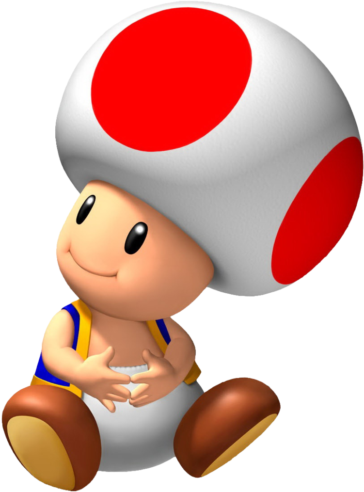 Toad Render By Superflash1980 - Baby Toad Super Mario (770x1037)