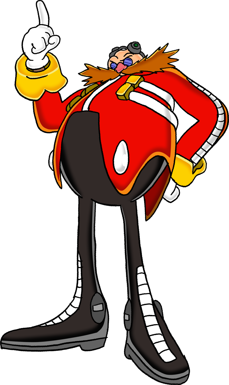 Ivo Eggman Robotnik - Eggman Png (900x1510)