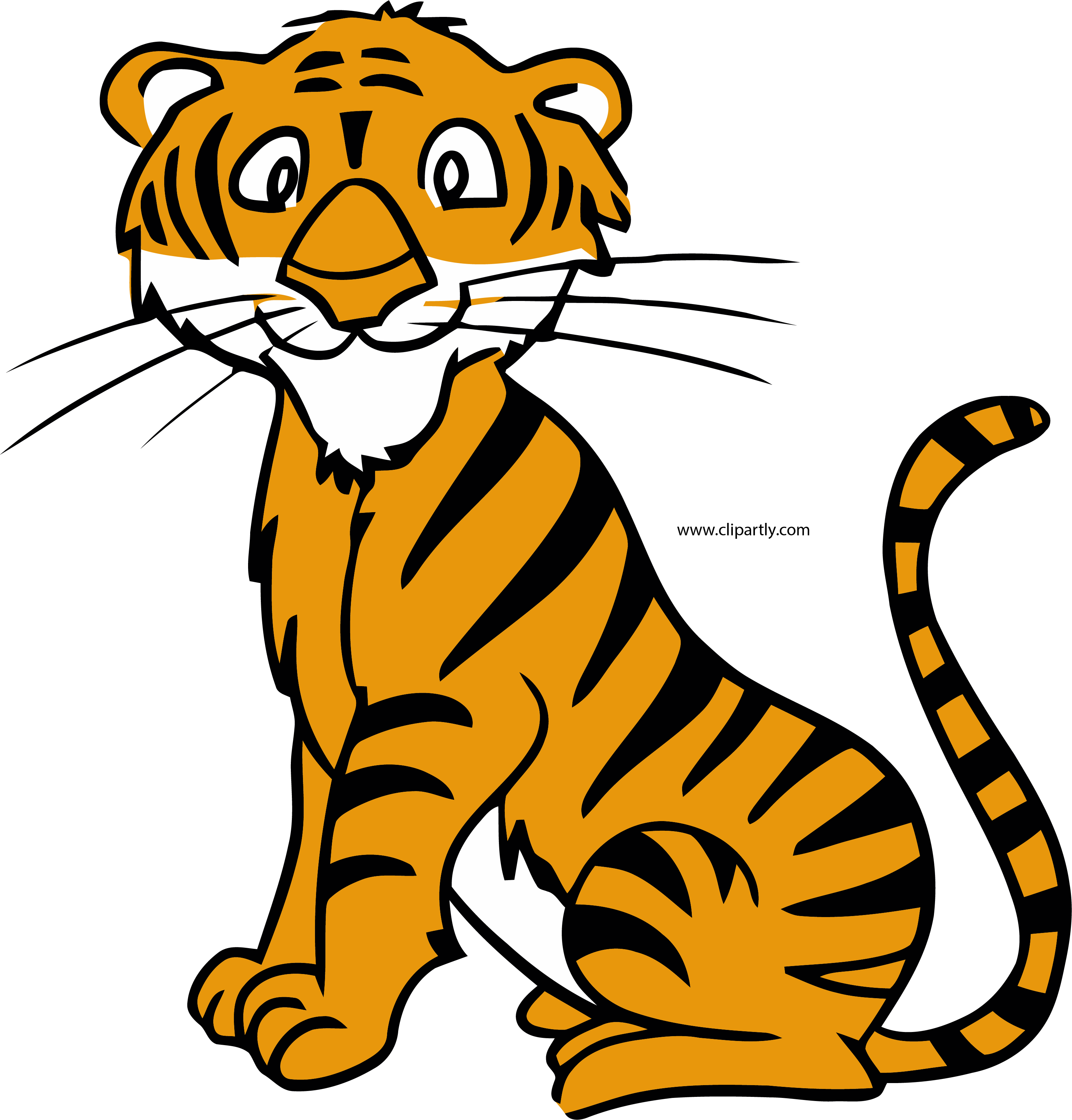 What Tigger Clipart Png Image Download - Transparent Background Tiger Clipart (3107x3245)
