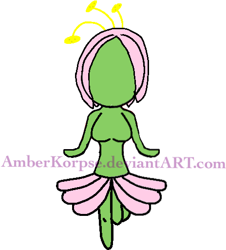Chibi Flower Girl V2 - Chibi Flower Girl V2 (511x519)