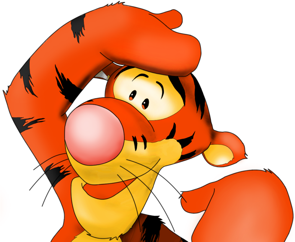 Tigger Transparent Background Png - Tigger's Honey Hunt Ps1 (981x815)