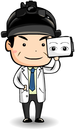 When The Eyes Are Misaligned, The Brain Receives Two - Cartoon (265x456)