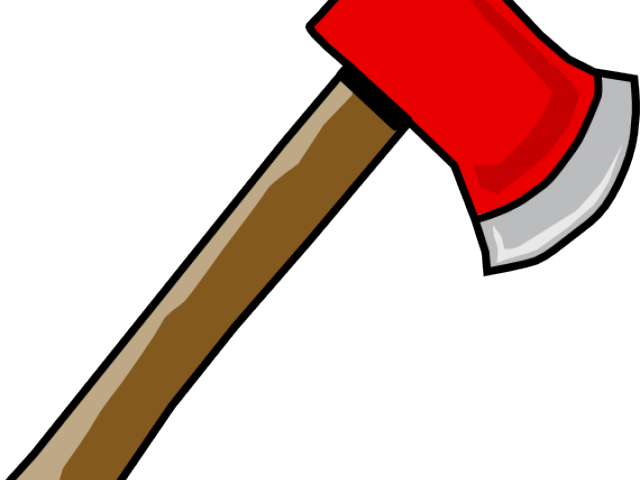 Hatchet Cliparts - Cartoon Hatchet (640x480)