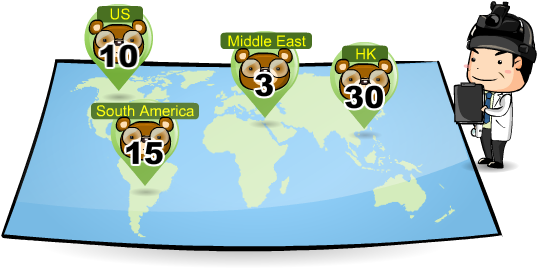 Hong Kong Has One Of The Highest Prevalence Of Myopia - Cartoon (550x280)