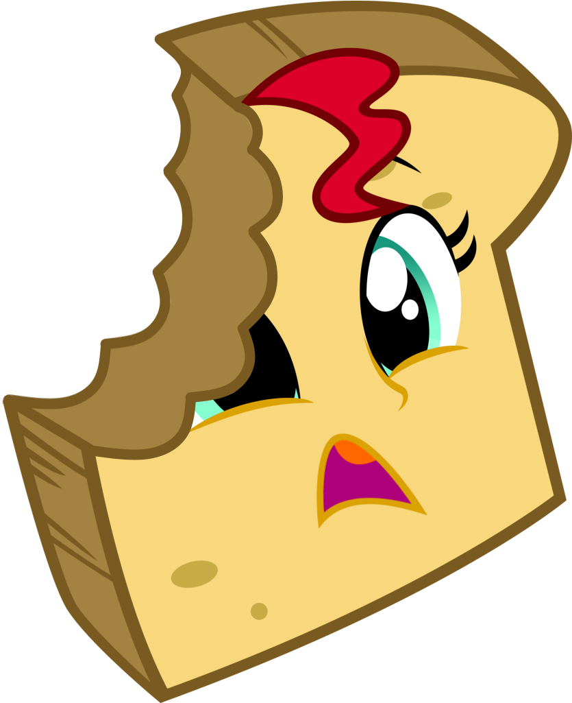 Deathnyan, Bite Mark, Eaten Alive, Edit, Equestria - Toast (983x1024)