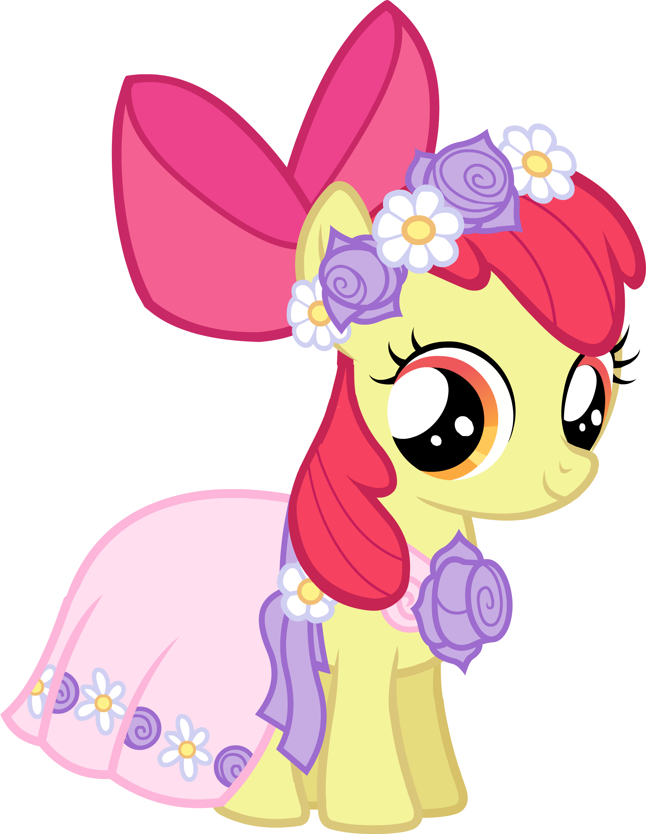 A Canterlot Wedding, Apple Bloom, Artist - My Little Pony Clipart Apple Bloom (2193x2831)