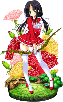 Carnation - Flower Knight Girl Southern Cross (329x467)