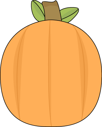 Fall Pumpkin Clip Art - Cute Pumpkin Clipart Png (359x447)