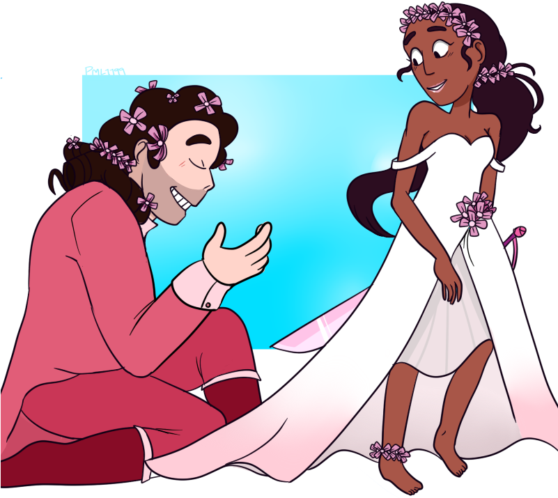 Flower Queen Of My Heart By Papayawhipped - Cartoon (800x748)