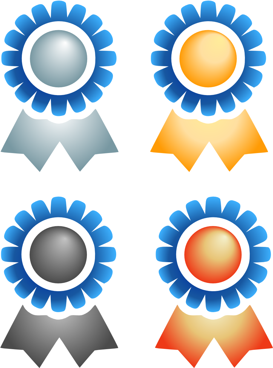 Sponsor Clipart Sponsor Badges 999px - Award (999x1345)