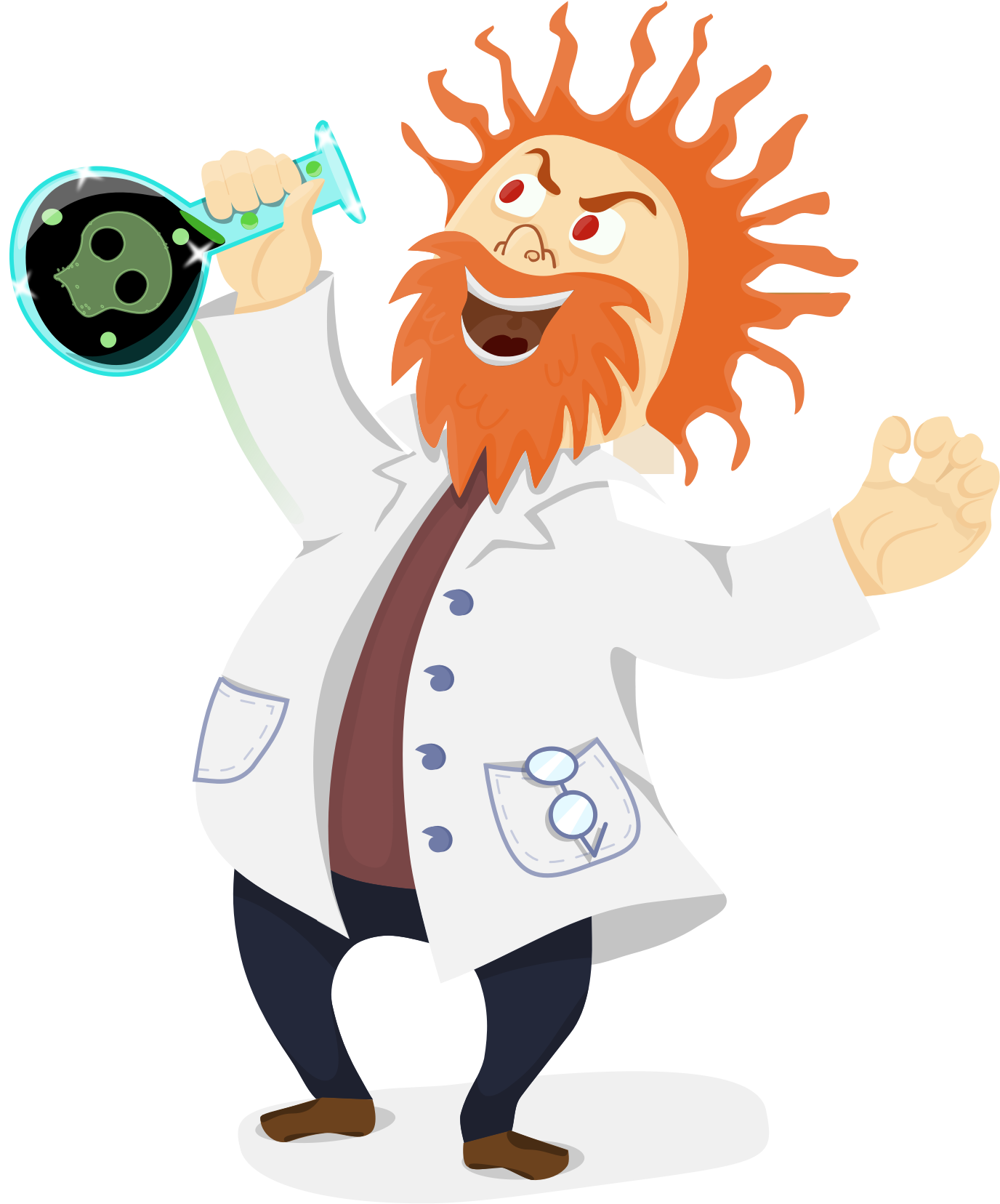 Scientist Png Image - Scientist Png (1376x1656)