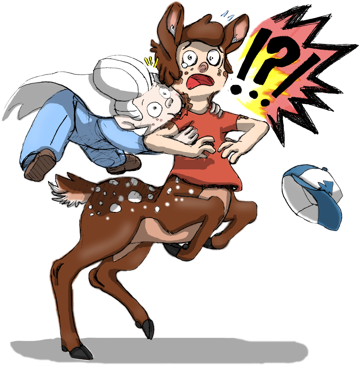 Well This Bites By Spotty-bee On Deviantart - Gravity Falls Dipper Centaur (1280x1213)