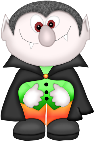 Halloween ~ Dracula Halloween Dracula, Clip Art - Cute Dracula Clipart (500x500)