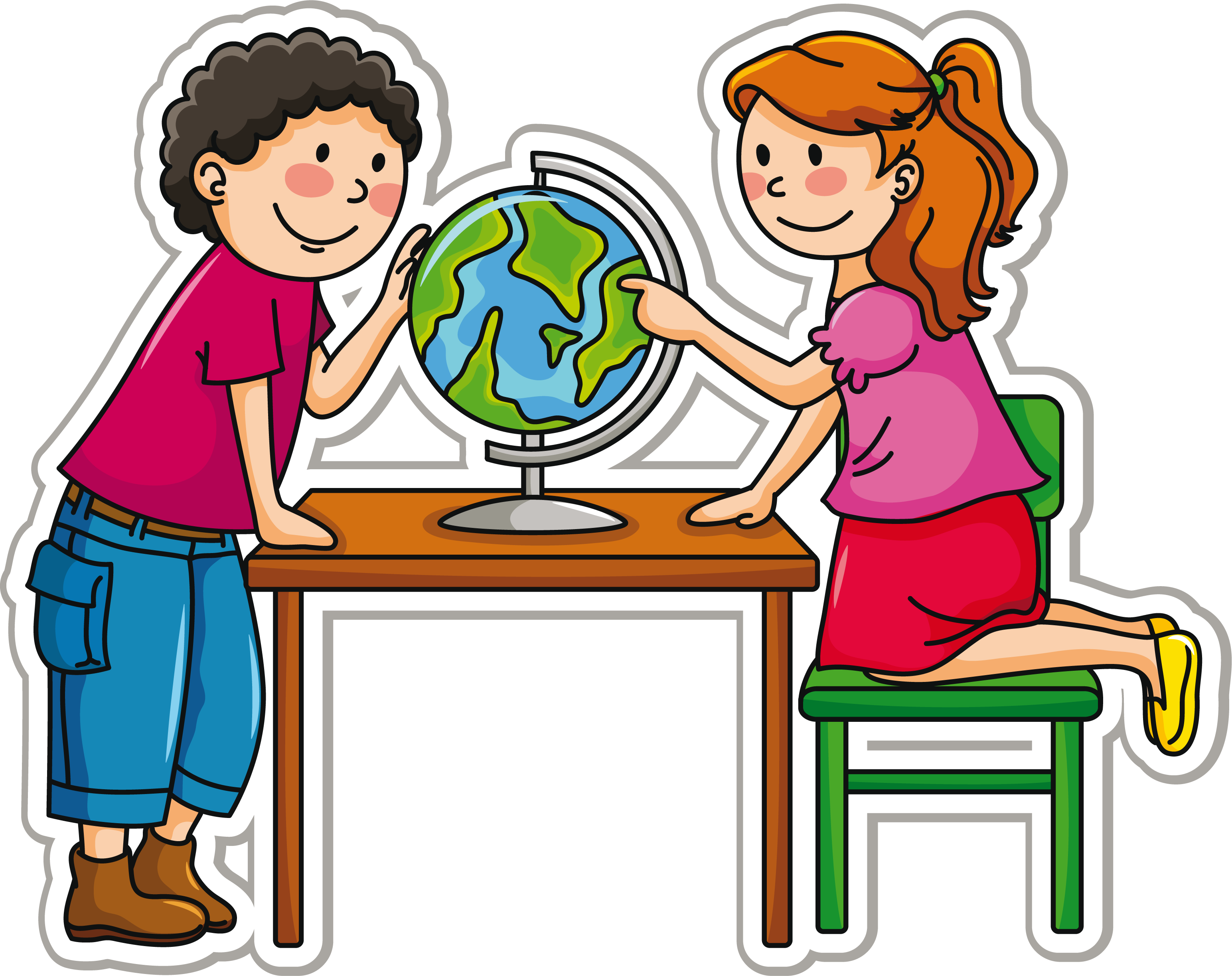 Школьники - Perfect Genius Science & Social Science Worksheets (3088x2446)