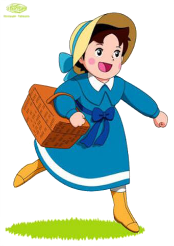 Alps Heidi Animation Animated Cartoon Television - Cartoon Heidi (479x563)