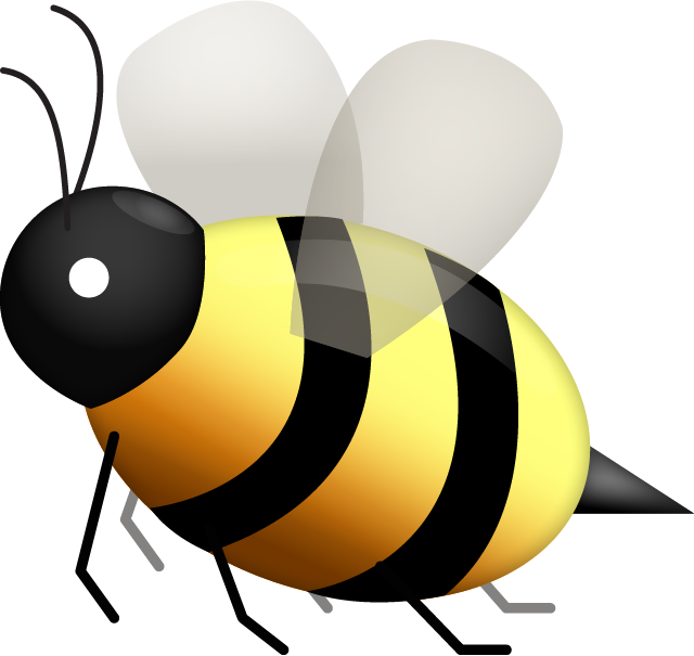 Honey Bee Emoji (640x605)