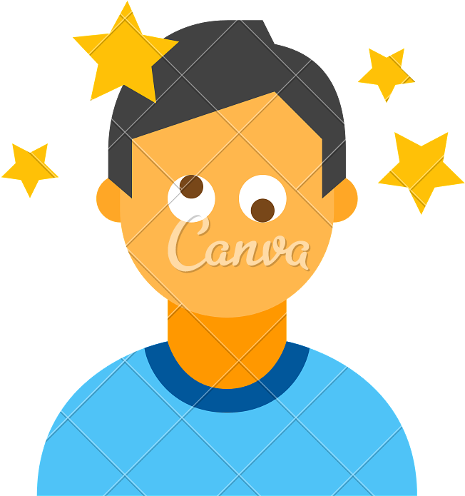 Dizzy Person - Enquiry Icon Png (800x800)