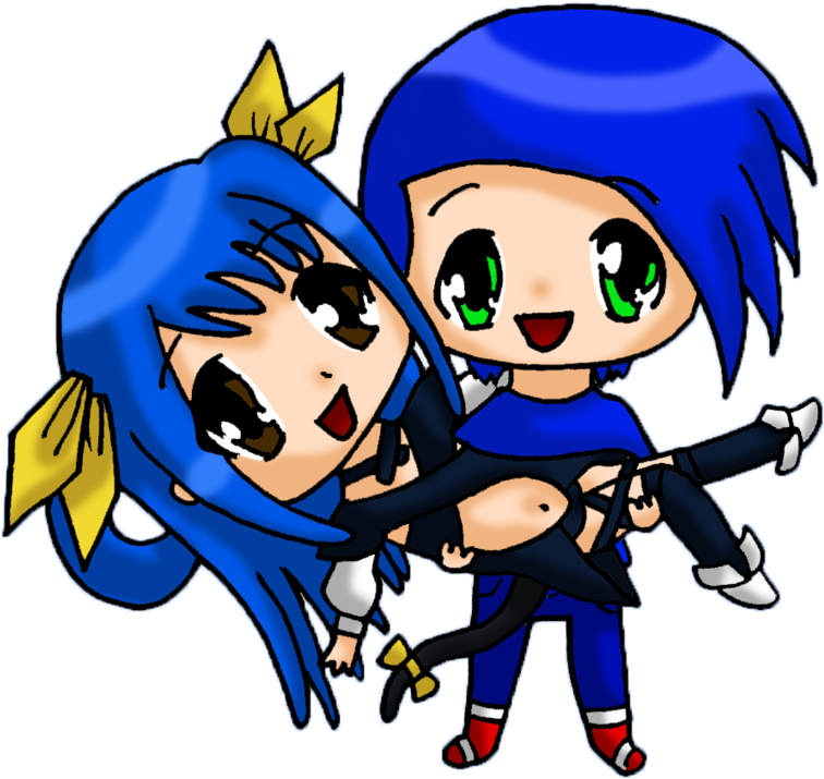 Rayraz And Dizzy [commission] By Helimatra - Cartoon (900x802)