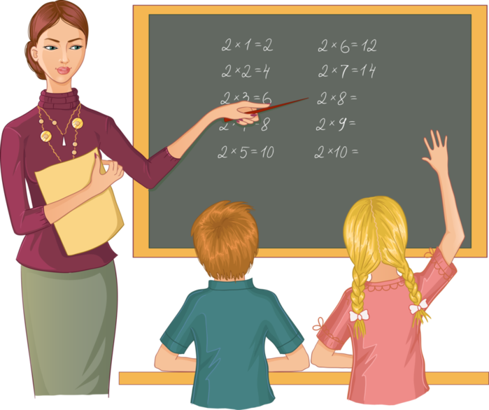 118 - School Cartoon Teacher (699x586)