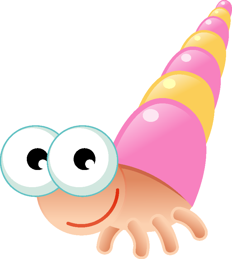 Lovely Cartoon Animal, Tırtıl, Karınca, Arı, Salyangoz, - Cartoon (744x829)