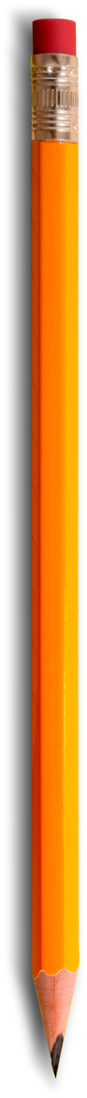 Yellow Folder With Pencil - Amber (464x2268)